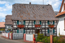 Half-Timbered Houses, Seebach, France